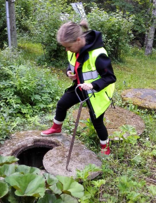 Neuvontakäynneillä käytiin yhdessä omistajan kanssa yksityiskohtaisesti läpi kiinteistön jätevesijärjestelmä sekä arvioitiin sen kuntoa silmämääräisesti (kuva 1) ja omistajalta saatujen