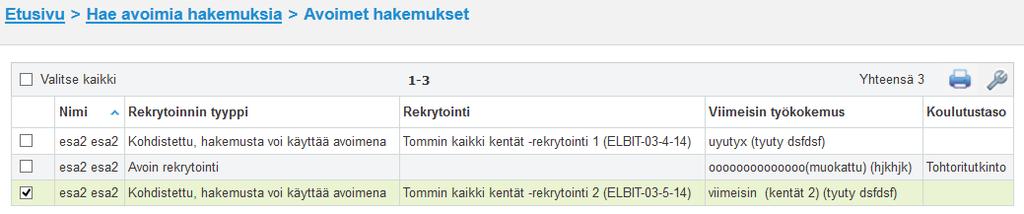 1 Yleistä Tässä dokumentissa on kuvattu Kuntarekry version 6.10 uudet ominaisuudet verrattuna ohjelmistoversioon 6.9. 2 Yleisiä tai moneen moduuliin vaikuttavia muutoksia 2.