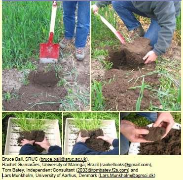 Visual evaluation of soil structure (VESS) http://www.sac.