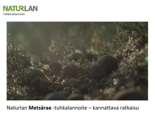 itse Tuotteet Palvelut Yritys itse Tuotteet Palvelut Kiertotaloustoimi: Tuhkan hyötykäyttö Napapiirin Energia ja Vesi Oy:n Naturlan-tuhkaraelannoite Napapiirin Energia ja Vesi Oy (Neve) tekee