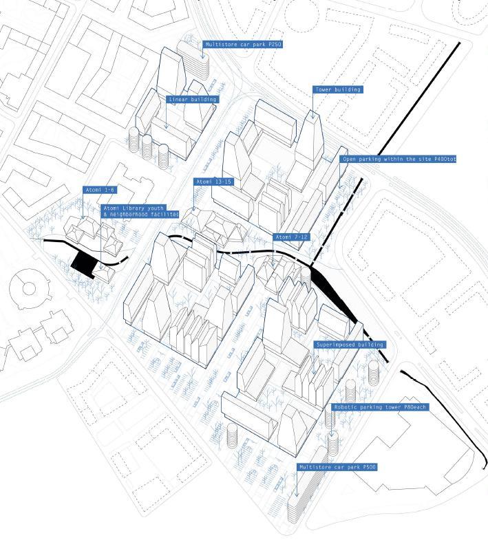 Osallistumis- ja arviointisuunnitelma nro 052500 5.2.2018 sivu 5 Aviapolis Urban Blocks -kilpailun parhaimmat ehdotukset 2.