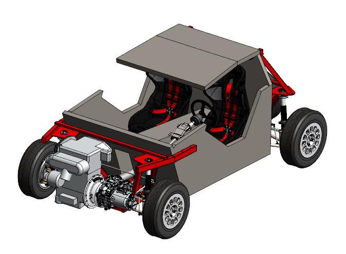 Hankkeet opintojen tukena Ultra -hanke - Kehitetään National Rally luokan auto