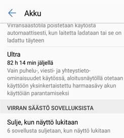 Phone Manager Rajoita taustasovelluksia: Kosketa Sulje, kun näyttö lukitaan ja kytke pois kytkimet niiden sovellusten vierestä, joita et halua suorittaa taustalla, kun