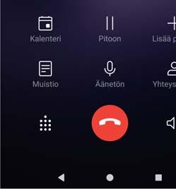 Kosketa yhteystiedon vieressä poistaaksesi yhteystiedon neuvottelupuhelusta ja pitääksesi sen erillisessä puhelussa.