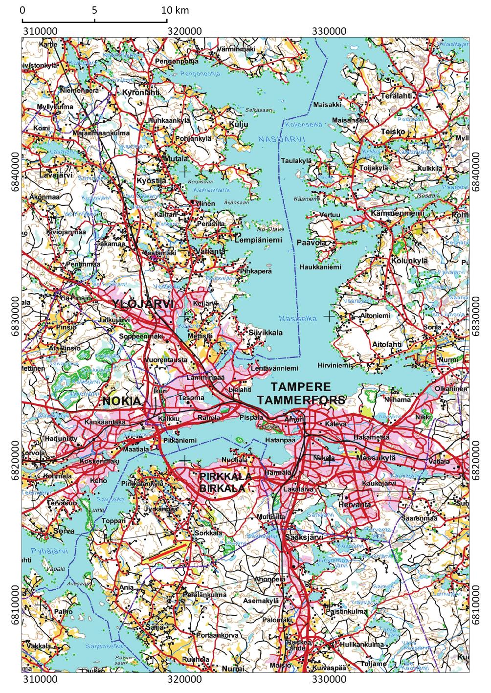 3 YLÖJÄRVI Mainiemi N: 6827340 E: 324185 (ETRS-TM35FIN)