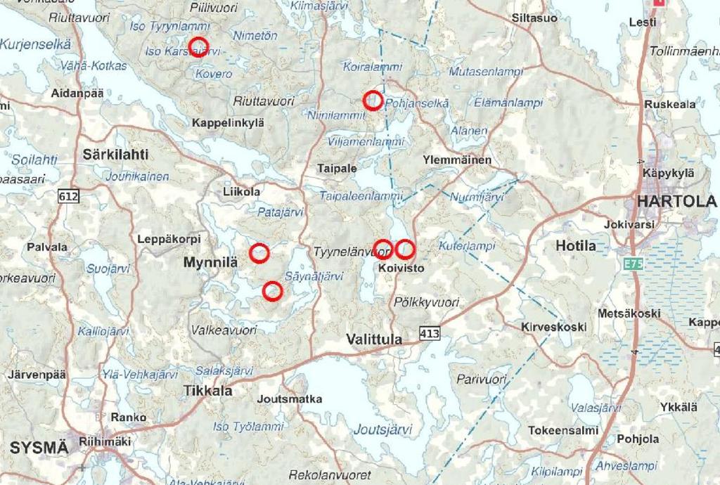 Pohjois-Sysmän rantayleiskaavan osittainen muutos Kaavamuutoksella muutetaan vuonna 2010 voimaan tullutta Pohjois-Sysmän rantaosayleiskaavaa. Kaavamuutos koostuu neljästä eri osa-alueesta.