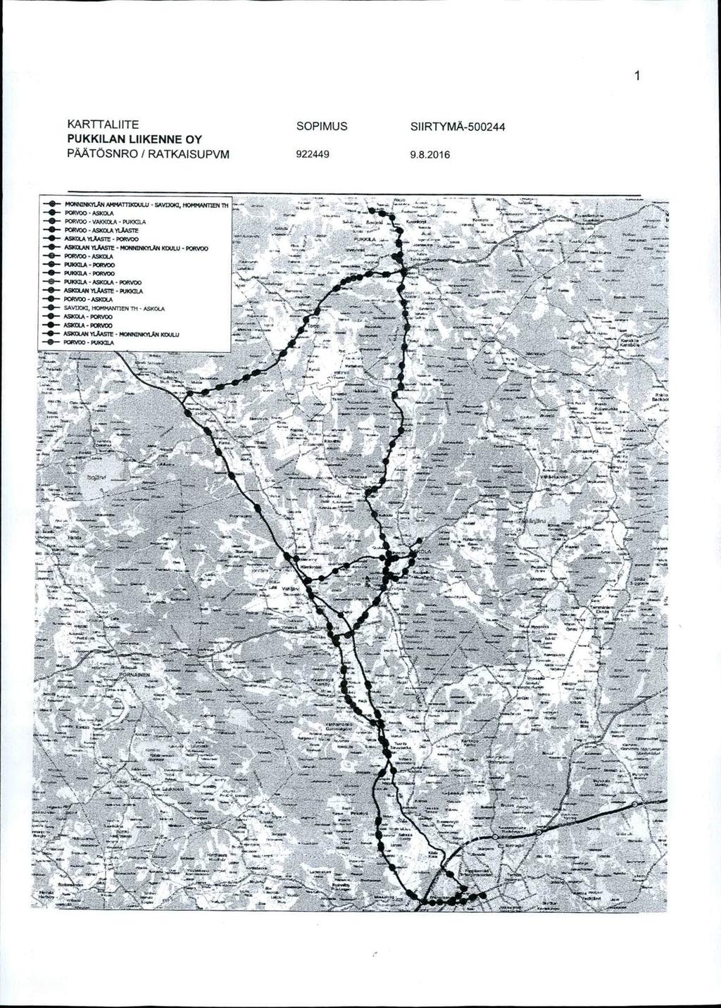 KARTTALIITE SIIRTYMA.600244 HOWWMCnAWAWWTTPWU)-SWDOW,IMitWHIllWTM POKKO-ASKA PORVOO - VAiOffltA - PUWKIW Ml.