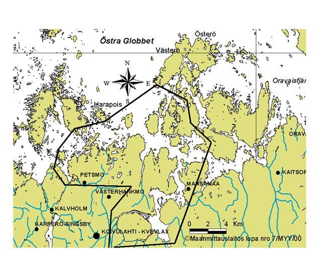 Liitteet Liite 1. Kaupallisille kalastajille lähetetty tiedustelulomake. Fiske i Kyro älvs mynningsområde år 216 1.