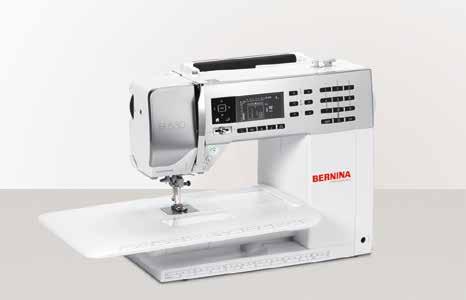 BERNINA 570 QE ja 530 malleissa yhdistyvät elegantti muotoilu ja edistyksellinen teknologia.