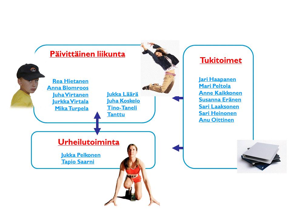 Toimihenkilöorganisaatio 1.1.2014 LiikUn missio = päättymätön perustehtävä Innostamme liikunnalliseen elämäntapaan ja edistämme liikuntakulttuuria.