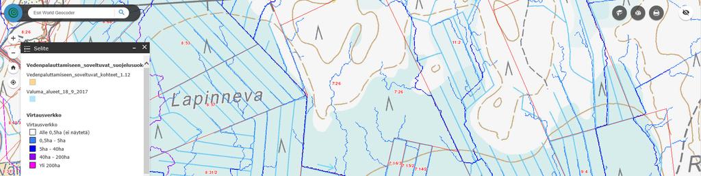 Paikkatietoaineiston hyödyntäminen Samuli Joensuu Projektiraportti 13(44) 29.12.2017 Kuva 3.