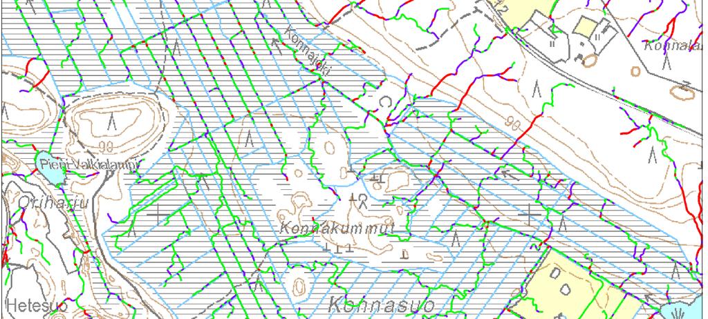 Metsäpalvelut Oy:n järjestelmä).
