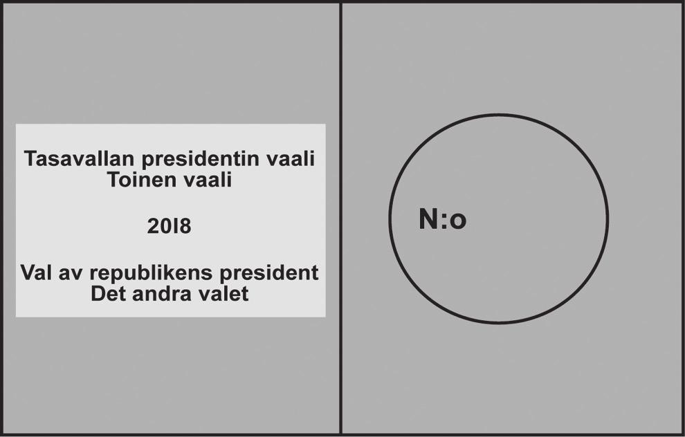 1 (iii) Äänestäjän ohjaaminen äänestämään Äänestäjää on kehotettava menemään äänestyskoppiin ja tekemään äänestysmerkintä äänestyslippuun niin, että vaalisalaisuus säilyy 8.