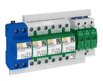 ositainkin muuntamon ja keskuksien välillä) Rakennus, salamasuojausluokat I - IV SFS6000 ja SFS-EN 6205 (IEC 6205) mukaisesti T1 TN-C