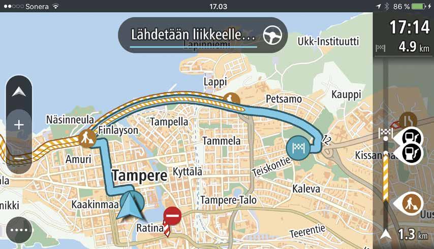 TOMTOM GO MOBILE Go Mobile sopii vaativalle autoilijalle, joka haluaa navigoida parhaiden ja kehittyneiden toimintojen avulla.