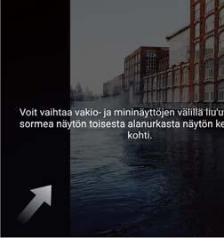 Ota käyttöön siirtyvä näppäimistö: Ota käyttöön Näppäimistön siirtäminen.