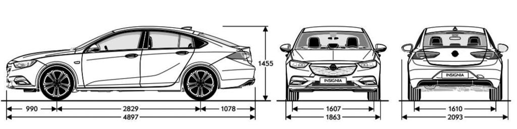 TEKNISET TIEDOT Insignia Grand Sport Moottorit ja vaihteistot 2.