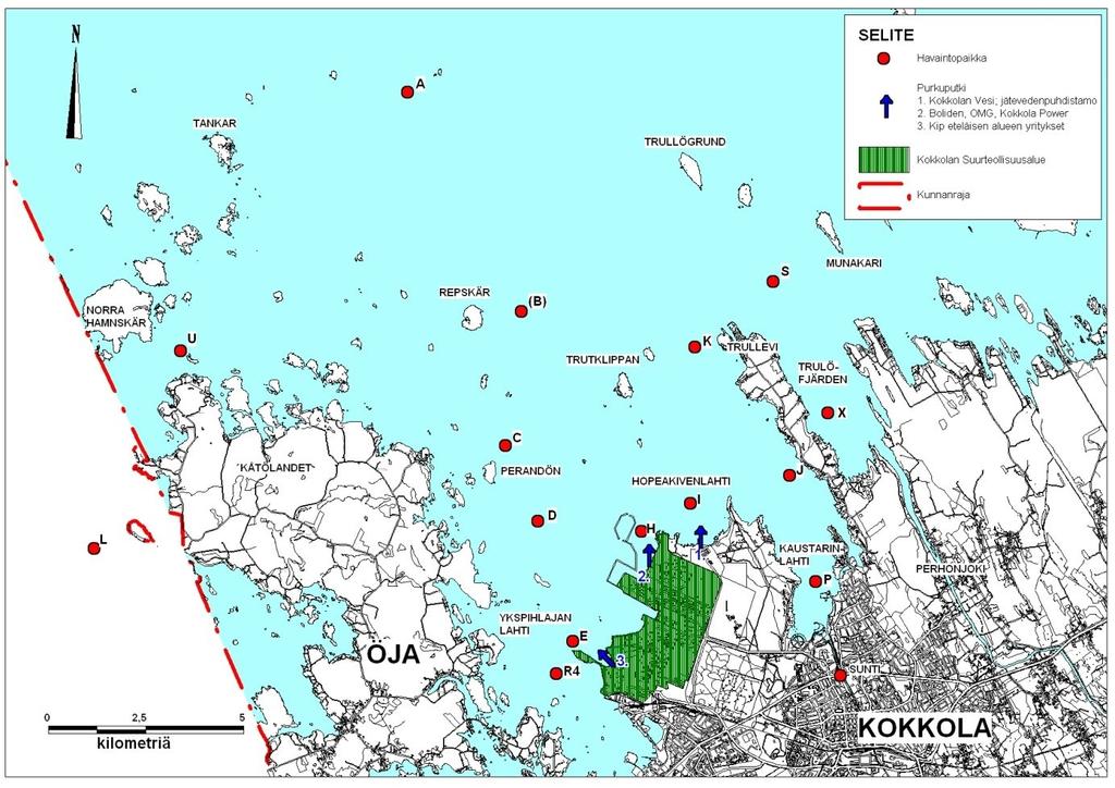 2 ta vuotta 213 lämpimämpi. Keskilämpötila Tankarissa oli 5,7 C ja Kruunupyyssä 5,2 C, kun keskiarvo vuosina 1981 21 on ollut 3,4 C (kuva 3).