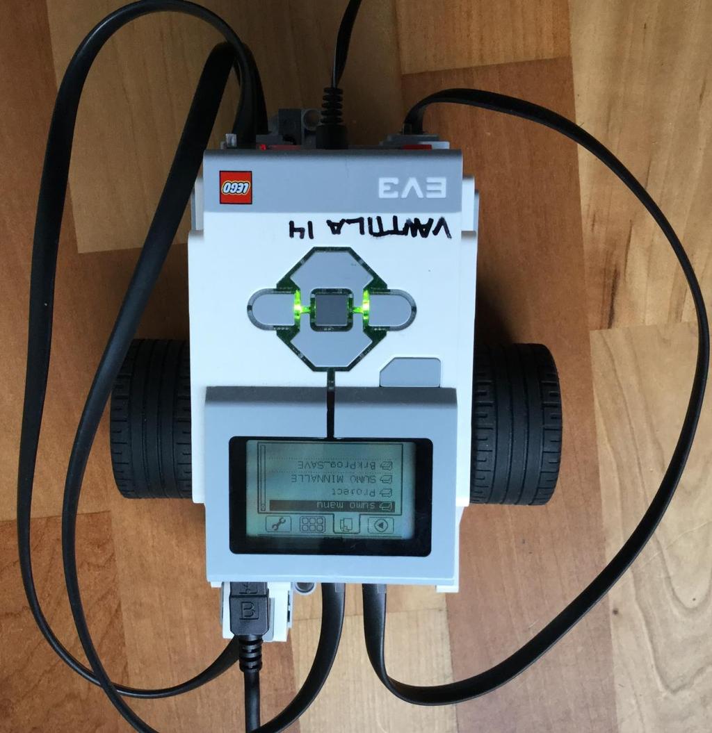 EV3 YKSIKÖN PAINIKKEET Virta pois - EI Virta päälle - OK 4