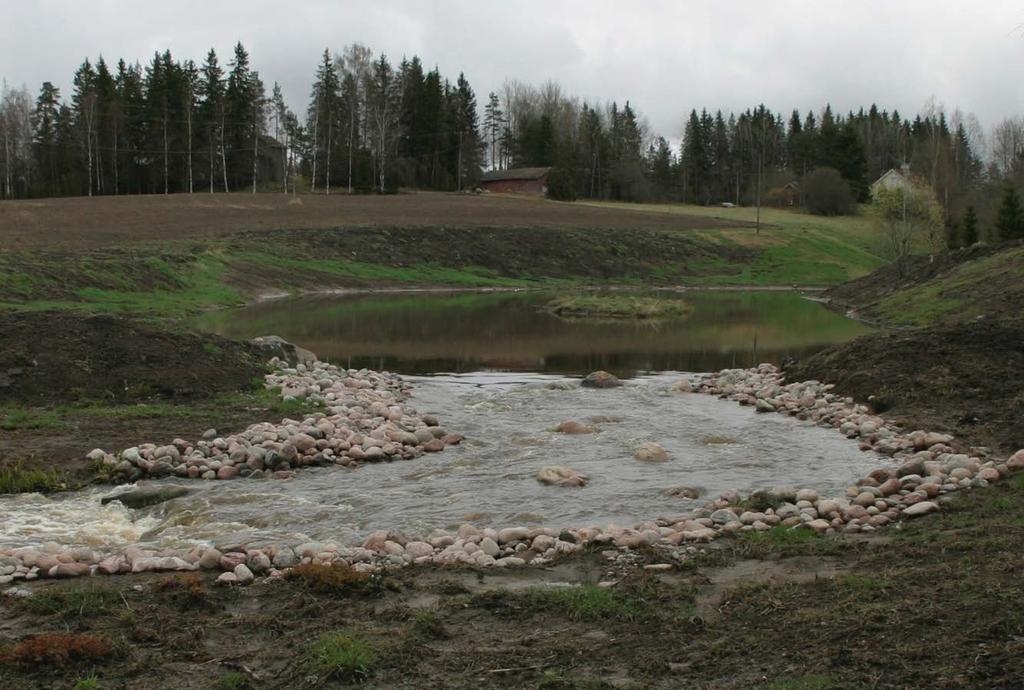 Määritelty takaluiskan kaltevuus esitetään toimenpidesuunnitelmassa, mutta rakentamisen aikana tulee kuitenkin varmistaa rakennusurakoitsijan tietoisuus asiasta.