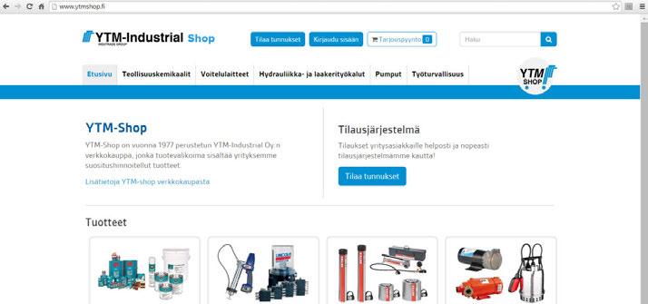 Tuotteet myös -shop verkkokaupasta -Industrialin syksyllä 2014 avaama -shop verkkokauppa on kasvattanut suosiotaan heti avajaisviikosta lähtien.