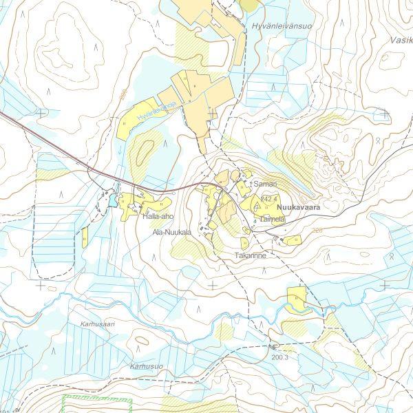 sisältämät kohteet: 36-1 Samari Taimela Pudasjärvellä harvinainen vaara-asutus ja