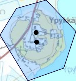 Lähde: Pohjois-Pohjanmaan kulttuurihistoriallisesti merkittävät kohteet, Osa 1, Pohjois-Pohjanmaan seutukaavaliitto, Oulu 1993.