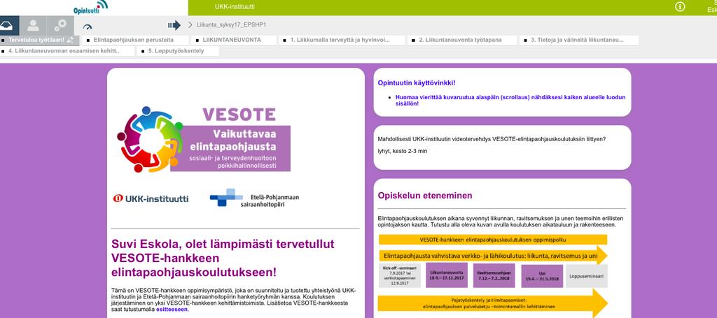 Opintuu* verkkotyö'lana Kirjautuminen henkilökohtaisen käy&äjätunnuksen ja salasanan avulla Lähetetään ilmoite&uun sähköposiosoi&eeseen Opintotunnuksen akivoituminen