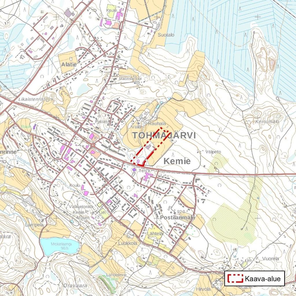 Koivumahlatien asemakaavan muutos 29.9.2017 3 (14) 1 Perus- ja tunnistetiedot 1.