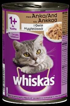 Tuotepoisto - Whiskas Ankkaa hyytelössä tölkki Whiskas Ankkaa hyytelössä poistuu