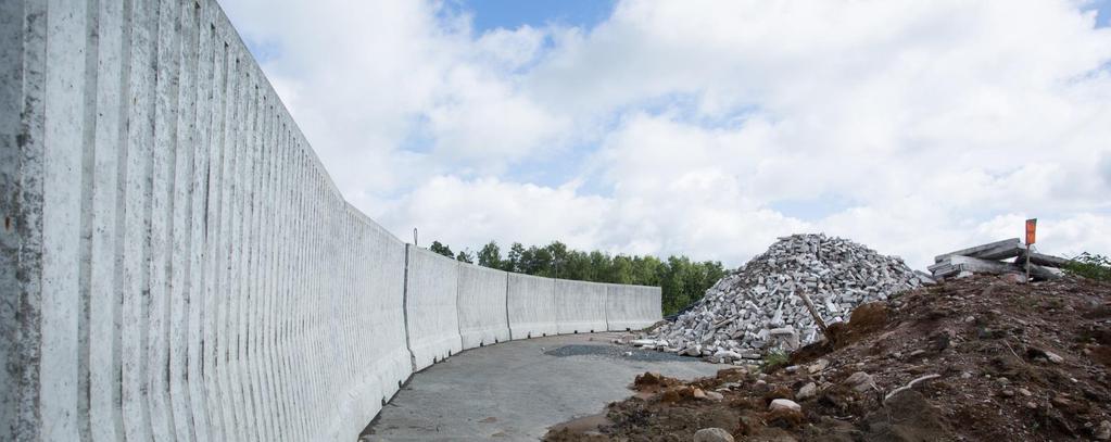 Mineraaliainesten hyödyntäminen Betonituotteet RAUDOITETTU BETONIELEMENTTI Valmistetaan Ruduksen