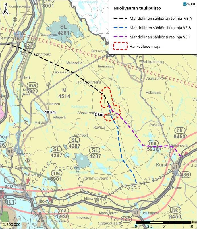 Nuolivaaran tuulivoimaosayleiskaava OAS 18.6.2015 5 (11) 7.2 Maakuntakaava 7.2.1 Itä-Lapin maakuntakaava Itä-Lapin maakuntakaava-alue käsittää Kemijärven kaupungin sekä Pelkosenniemen, Posion, Sallan ja Savukosken kunnat.