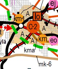 ja logistiikka. Kuva: Ote Maakuntakaavojen yhdistelmäkartta: Pohjois-Pohjanmaan maakuntakaava (2006) ja Pohjois-Pohjanmaan 1. vaihemaakuntakaava 23.11.2015) 2.