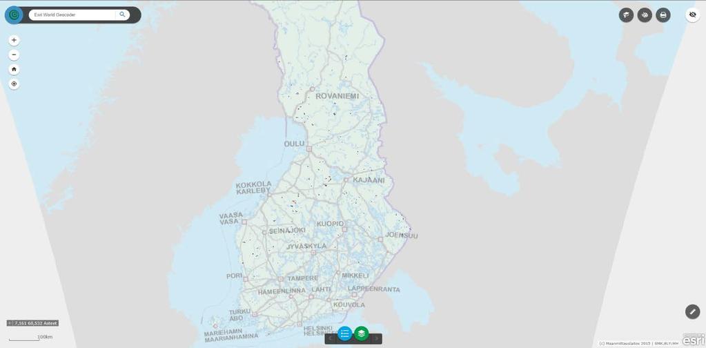 1. Yleistä Tässä ohjeessa käsitellään Suo-OHKE -hankkeessa tuotetun karttapalvelun käyttöä toimittaessa veden palauttamiseen soveltuvien kuivuneiden suojelusoiden läheisyydessä.