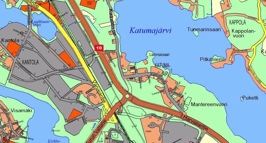 2 SUUNNITTELUN LÄHTÖKOHDAT 2.1 Kaava-alueen sijainti, koko ja yleiskuvaus Kaava-alue sijaitsee Hämeenlinnan kaupungissa, muutamia kilometrejä keskustasta kaakkoon.