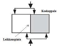 48 Kuva 39. FIP-leikkauskoe.