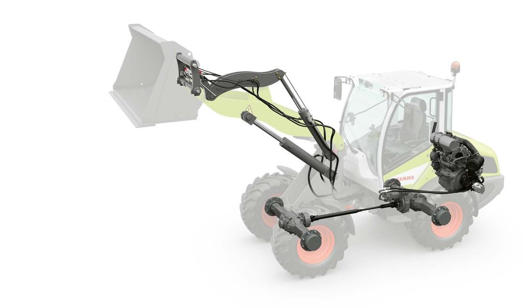 CLAAS POWER SYSTEMS (CPS). TORION 639 / 535. CLAAS POWER SYSTEMS Optimoitu voimansiirto antaa parhaan tuloksen.