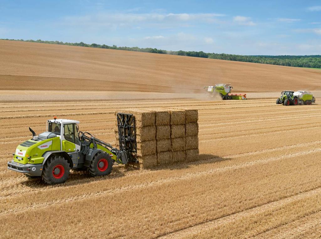 Myötäajattelua. CLAAS elektroniikkaosaaminen. Elektroniikkaosaamista Kuljettajaa avustavat järjestelmät.
