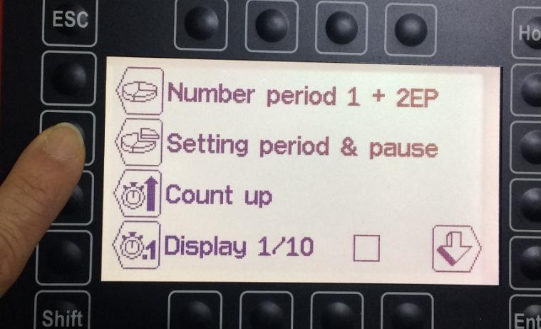 Number period pitää olla 2, EI kuten kuvassa 1. Oikea valinta on "Number period 2 + 2EP".