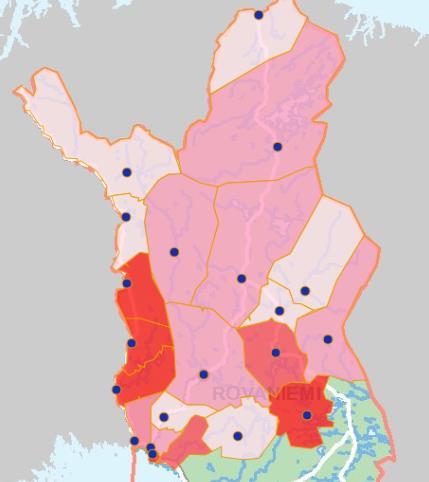 Havaintoja lasten ja nuorten palveluista palveluverkon näkökulmasta 6 Avohuollollisten palveluiden (ennaltaehkäisevien) saatavuus/saavutettavuus Pellossa, Ylitorniossa,