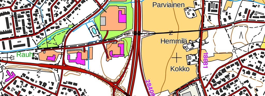 3(10) Lähtökohdat ja nykytila Suunnittelualueena on Zimmarin ympäristön liikennejärjestelyt Kempeleessä. Alue on vilkkaasti liikennöityä kaupan ja palveluiden aluetta.