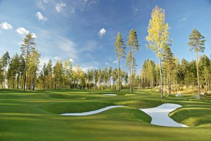 The course, which is spread over one hundred hectares utilizes the stunning natural terrain of undulations and spectacular