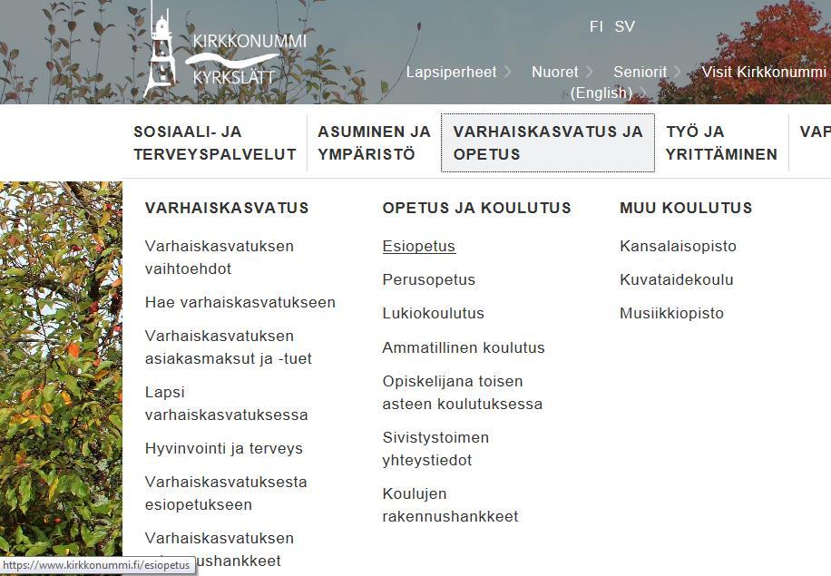 Palvelusetelihakemus www.kirkkonummi.