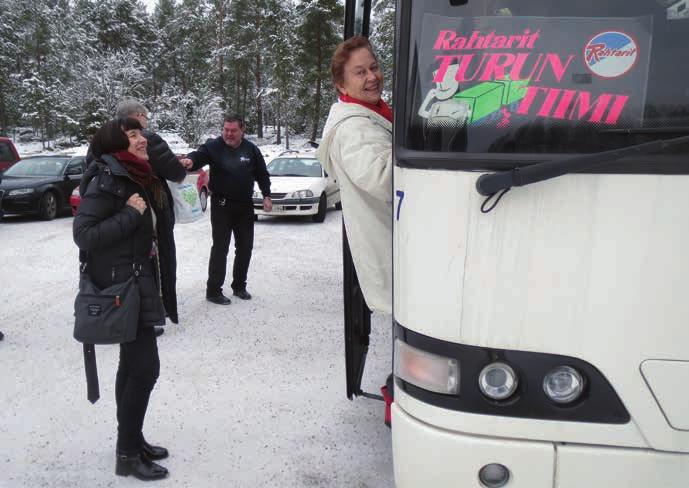 merimieskirkkopiirin, Messin, vieraana. Uolevi Salonen ja Riitta Tunturi toimivat tuttuina ja turvallisina isäntinä.