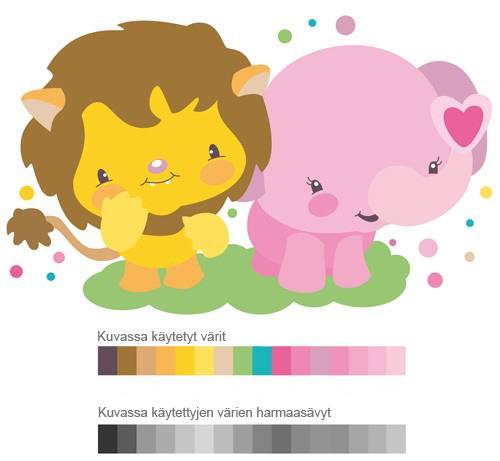 8 näyttämään vahvemmalta ja elävämmältä, mutta samalla vähemmän lähestyttävämmältä. (Preuss, S. 2010.) Kuvio 5. Välttämällä suuria kontrastieroja, voidaan pitää hahmoja helposti lähestyttävinä.