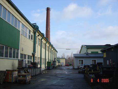 Kalmar Industries Oy Ab Härmälän tehdas Rakennuskannan inventoinnin täydennys ja arviointi 2 Kokoonpanohalli, nk. pihahalli suunnitelmat PLM 1936 (asemapiirustus) 2.4.1936 T.R.Vähäkallio Rakennus toimi lentokonetehtaan kokoonpanohallina.