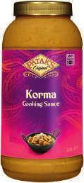 Patak s 2,2 L TIKKA MASALA ATERIAKASTIKE ME: 2 x 2,2 L ME EAN: 05011308104982 Herkullisen mausteinen tomaattipohjainen currykastike, jonka