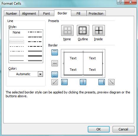 Excel 2013 Taulukon ulkonäön muotoilu 8 Gridlines (Ruudukko) kohdasta Print (Tulosta) valinnalla ruudukon saa esiin/pois tulosteesta Headings (Otsikot) kohdasta View (Näytä) valinnalla saa
