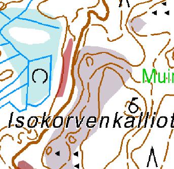 17. Tuore keskiravinteinen lehto [VU] Kasvillisuuskuvaus: Kalliorinteessä oleva lehtojuotti, joka on melko avoin.