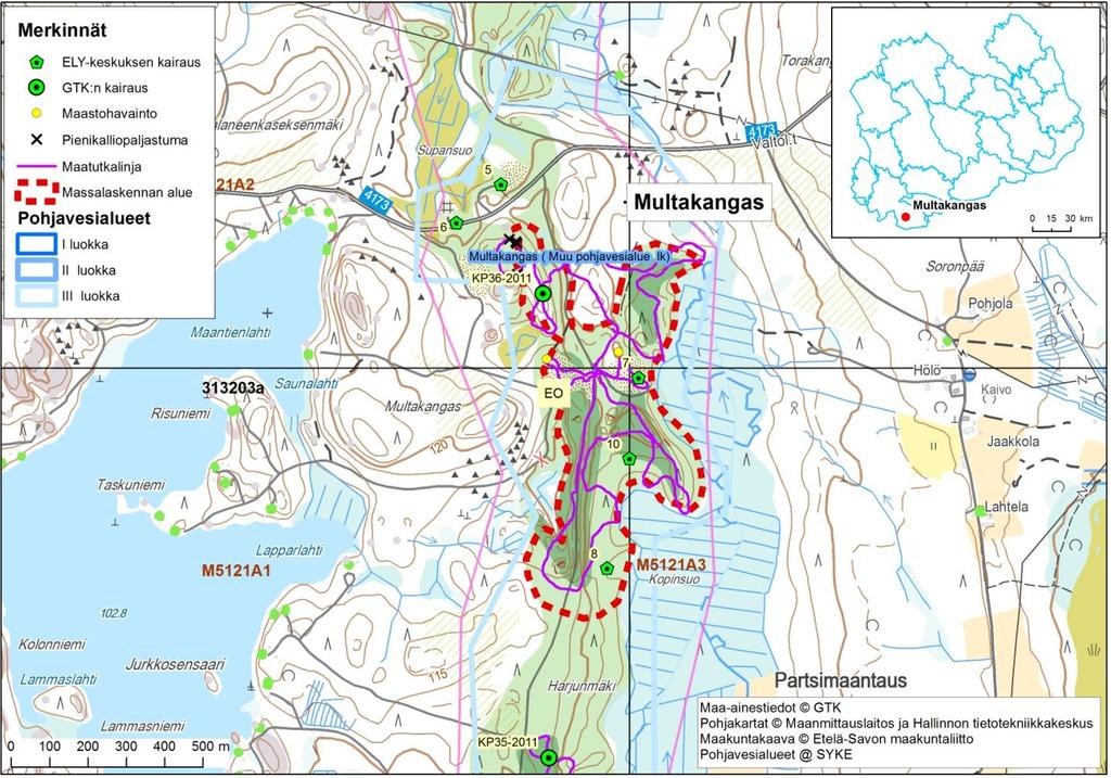 Etelä-Savon kiviaineshuollon turvaaminen 185 2.6.